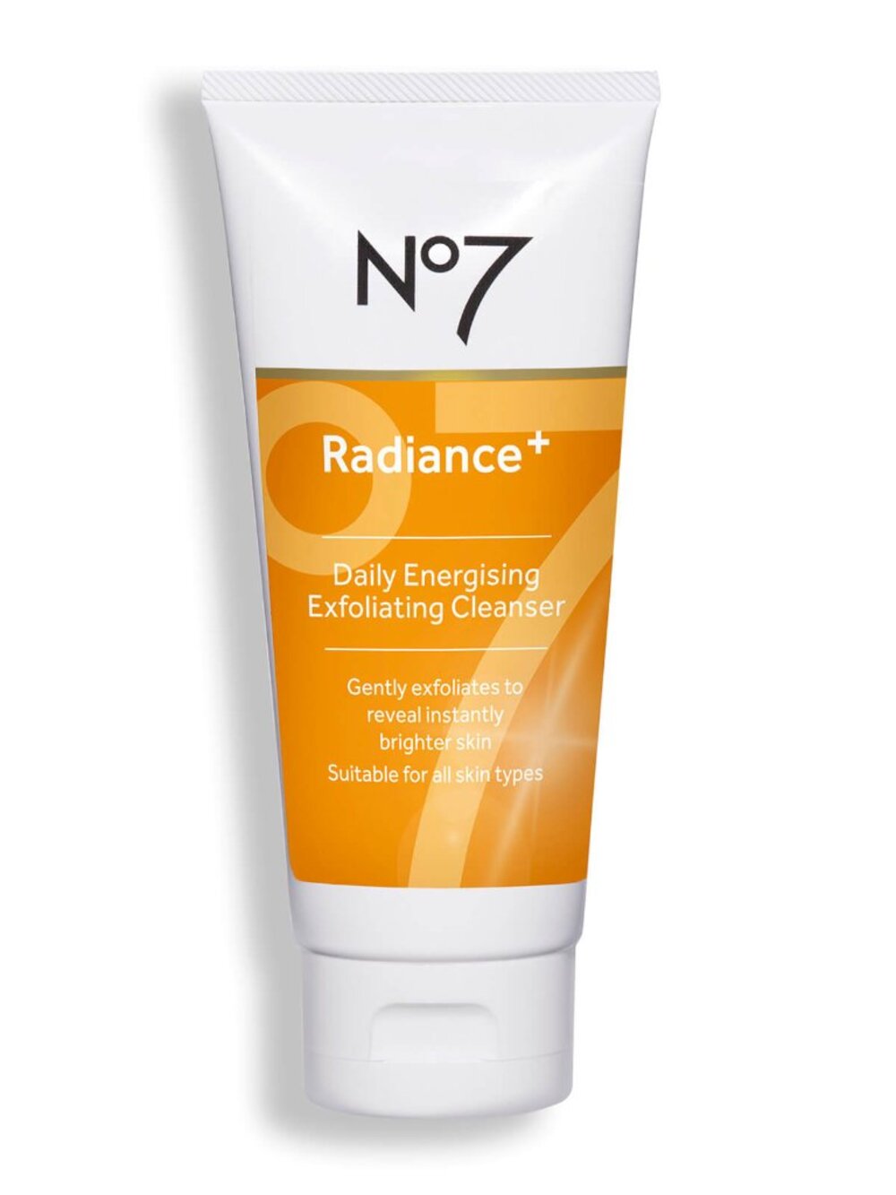 No 7 Radiance+ Daily Energizing Exfoliating Cleanser 3.3 oz